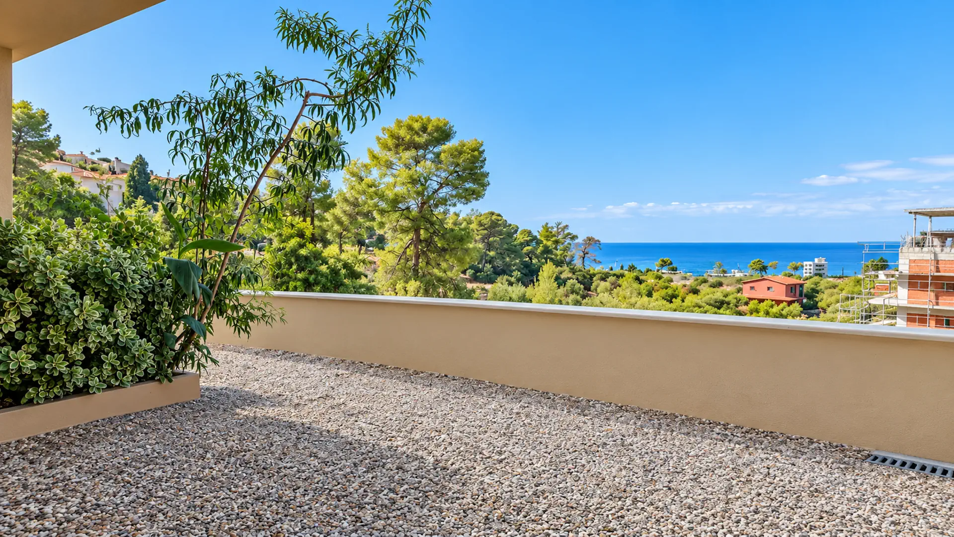Sea view from Theasis